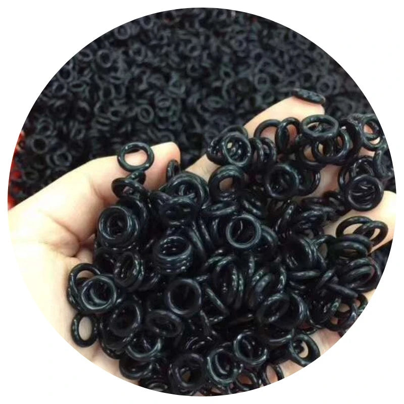 O-Rings for Broadheads, OD 1/4", 50-Pack, Rubber Replacement Bands for & Target