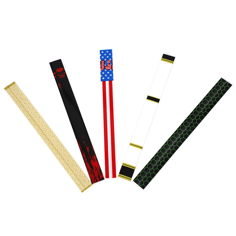 15-Pack Heat Shrinkable Arrow Shaft Sticker Arrow Paster Wrap Paper for Wood Bamboo Carbon