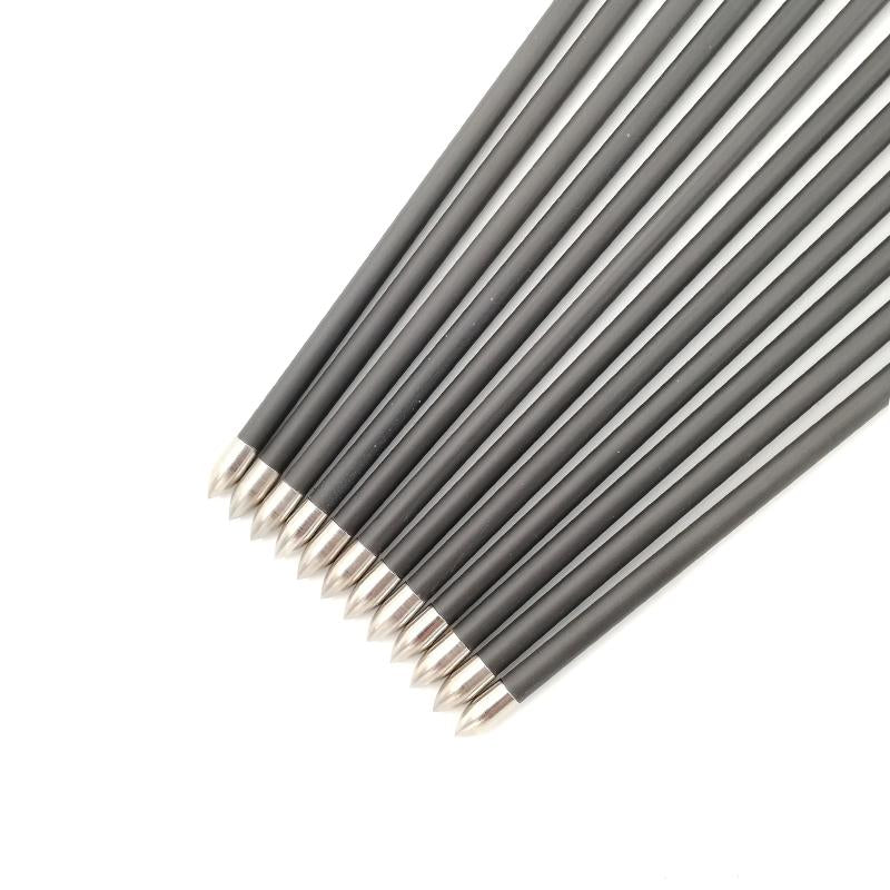 ID4.2mm Carbon Arrows 6/12-Pack, Spine 400-1800, Ultra-Wide Range, Recurve Bow
