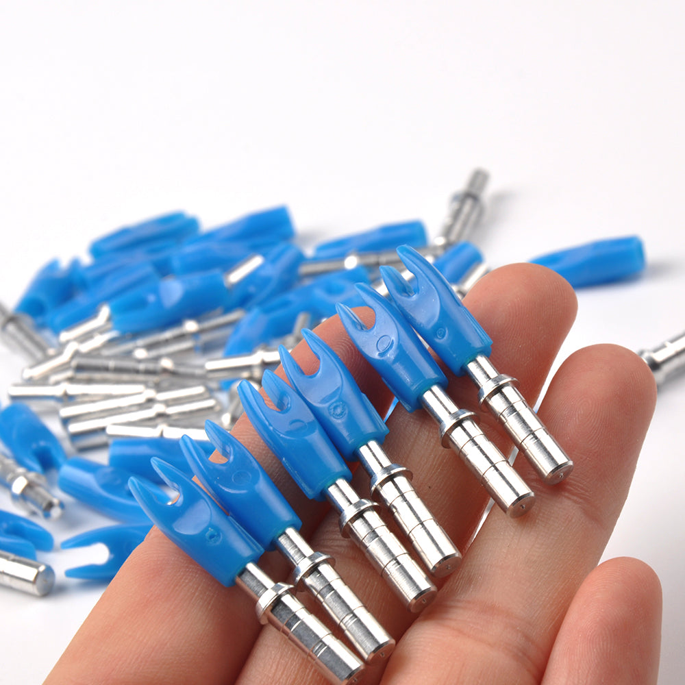 Arrow Pin Nock for ID3.2/4.2/6.2mm Carbon Arrows Fiberglass Arrow Shaft