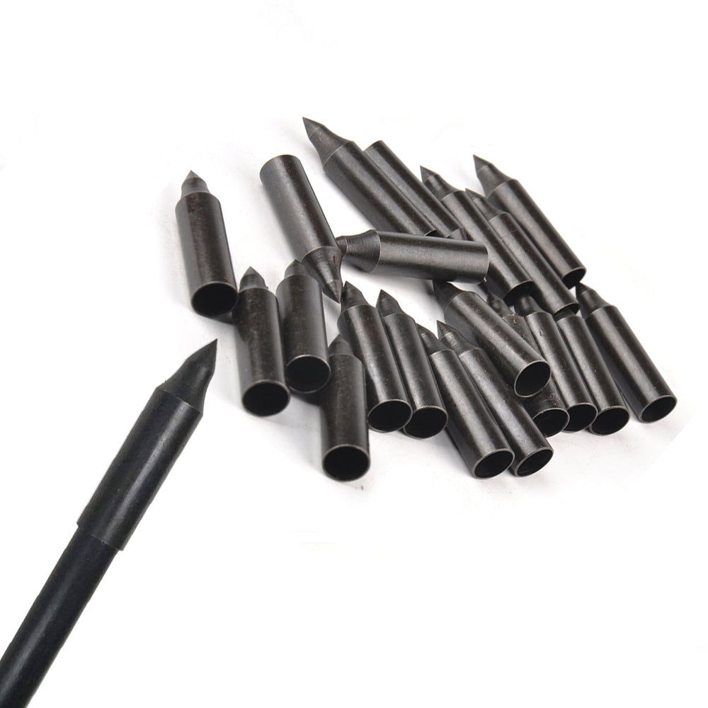 Parts 8mm Glue on Field Arrow Tips Target Point Carbon Steel Arrow Head Broadhead