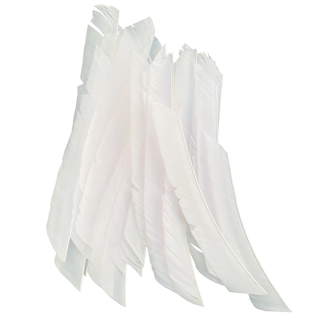 Over 18cm Full Length Turkey Feathers Arrow Fletching on the Arrow Shaft
