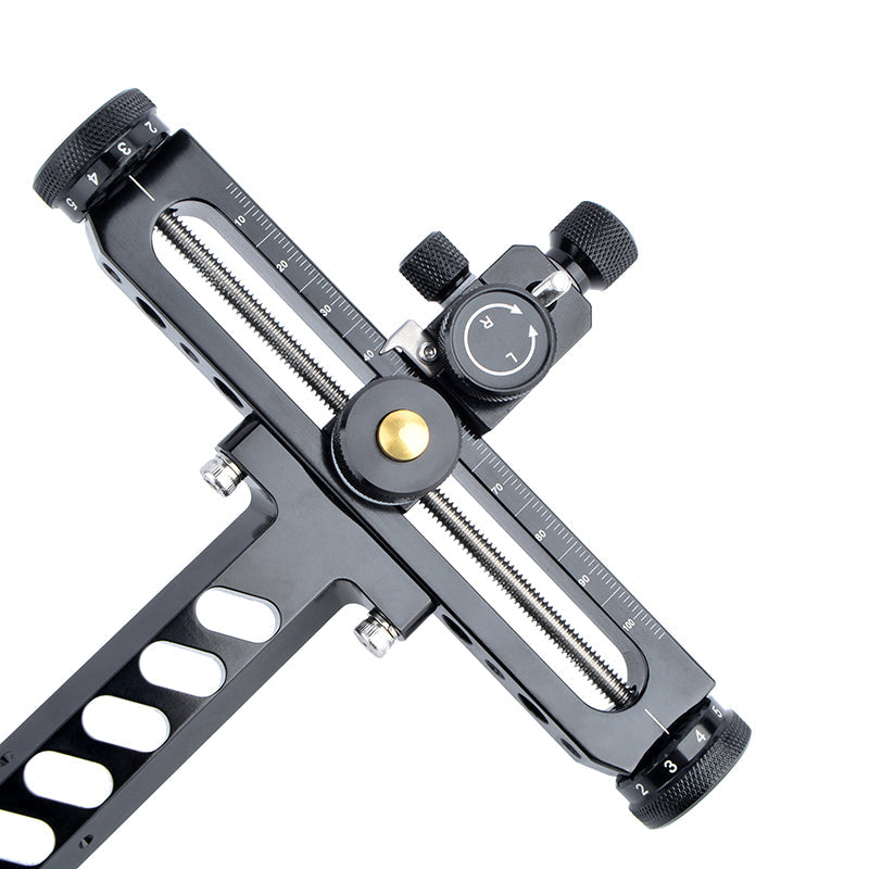 Recurve Bow Sight Aluminum Alloy High Adjustment Precision Clear Scale