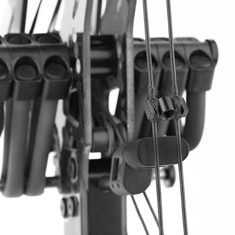 Compound Bow Peep Sight Aluminum Alloy Sight Aids for Double Bow String