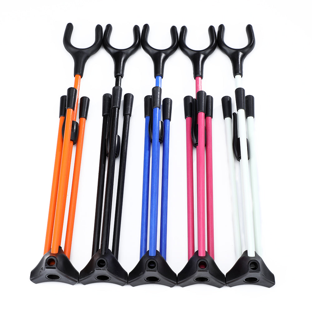 831C Bow Stands Recurve Bows Holder Removable Carbon Fiber Stand Assemble Hanger Bow Rack