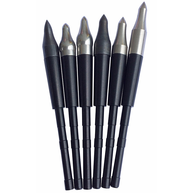 12-Pack Arrow Insert Adapter Connect Broadheads Arrow Points for ID4.2mm Shaft Recurve Bow