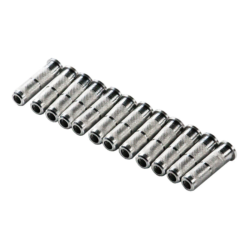 12-Pack Aluminium Arrow Insert Fit for ID6.2mm OD7.1-7.9mm Compound Bow