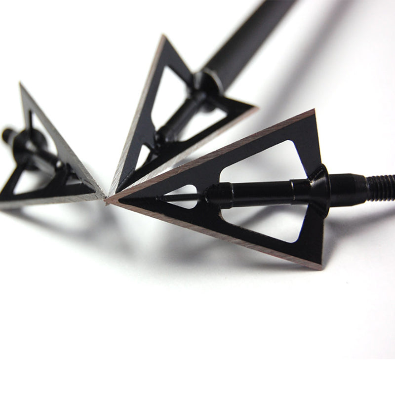 3Blades Black Bow 100grain Broadheads for Arrows