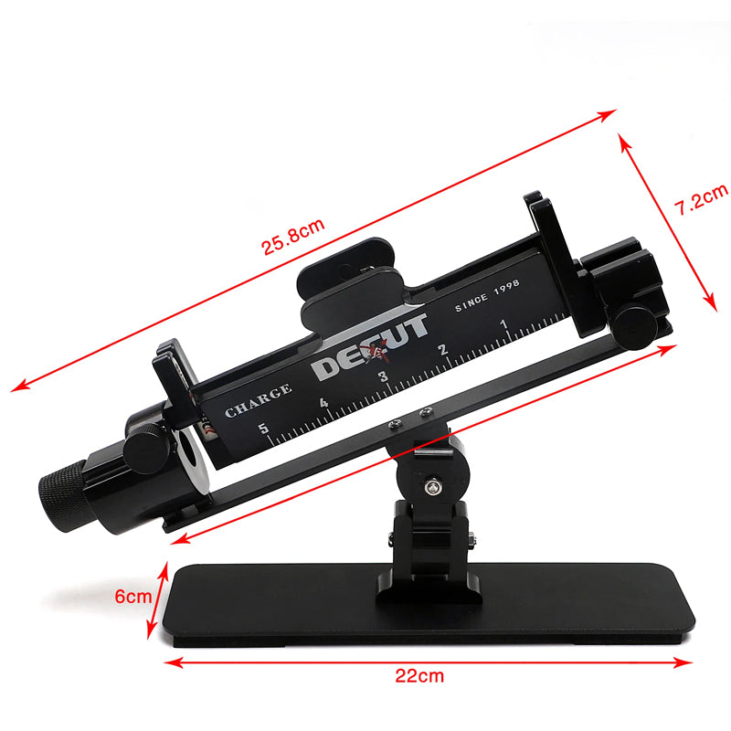 Adjustable Fletching Jig Fletching Tool Straight Tool with Clamp DIY Compound Recurve Bow Arrow