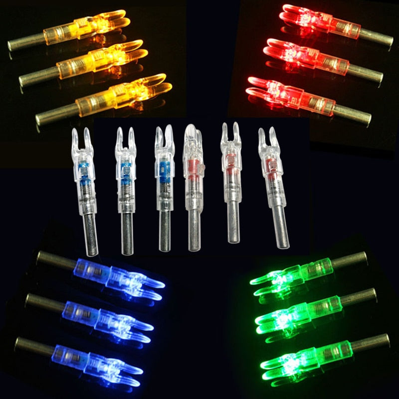 LED Lighted Nock, ID6.2mm, Bowstring Activated, Arrow for &